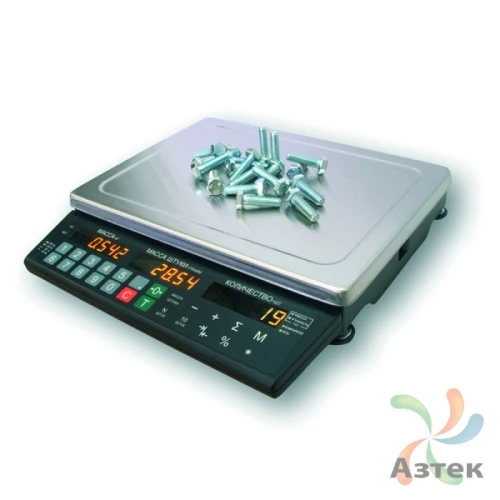 Весы Масса-к MK-15.2-C21 RS-232 настольные счетные до 15 кг