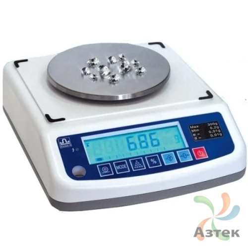 Весы Масса-к ВК-600.1 RS-232 настольные лабораторные до 0,6 кг