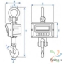 Весы Масса-к ЕК-А-1 подвесные крановые до 1 000 кг