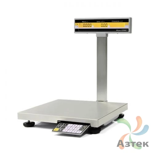 Весы Штрих-М СЛИМ Т300М 15-2.5 Д1А настольные торговые до 15 кг