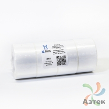 Этикетка самоклеящаяся 43х25 (рядов 1 по 1 000 шт) Полипропилен белый в рулоне, втулка 40 мм (к) IQ code 	