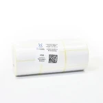 Термотрансферная этикетка 58х40 (рядов 1 по 700 шт) Полуглянец в рулоне, втулка 40 мм (к) IQ code