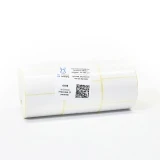 Термотрансферная этикетка 58х40 (рядов 1 по 700 шт) Полуглянец в рулоне, втулка 40 мм (к) IQ code