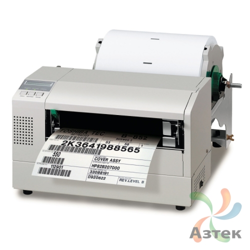 Принтер этикеток Toshiba B-852 термотрансферный 300, LCD, USB, B-852-TS22-QP-R