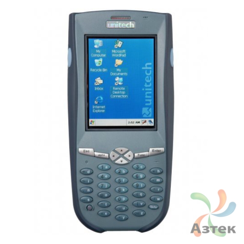 Терминал сбора данных Unitech PA966 1D Лазерный 64 Мб, 36 кл., Windows, Bluetooth, WiFi, IrDA, блок питания