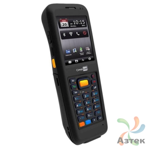 Терминал сбора данных CipherLab 9200-L 1D Лазерный темный 512 Мб, 23 кл., Windows, Bluetooth, WiFi, 3G, GPRS, GPS, БП, камера, кабель с защелкой USB/RS-232, ПО для 1с, блок питания