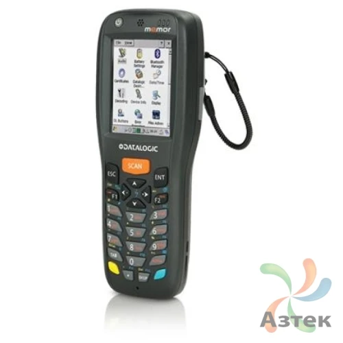 Терминал сбора данных Datalogic Memor X3 1D Лазерный темный 512 Мб, 25 кл., Windows, Bluetooth, WiFi, блок питания