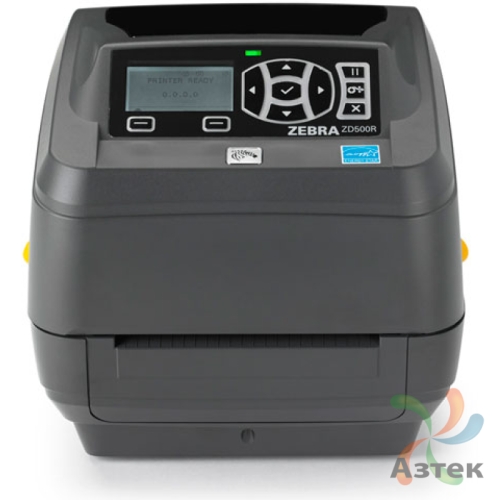 Принтер этикеток Zebra ZD500R термотрансферный 203, RFID, LCD, Ethernet, USB, RS-232, ZD50042-T0E2R2FZ