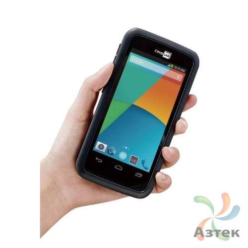 Терминал сбора данных CipherLab RS30-L/R 1D Лазерный темный 8 Гб, Android, Bluetooth, WiFi, GPRS, GPS, RFID, БП, камера, кабель с защелкой USB/micro USB, ПО для 1с, блок питания
