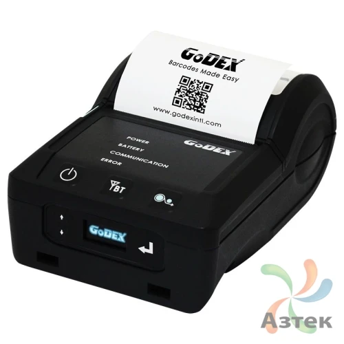 Принтер этикеток Godex MX30i термо 203, LCD, Bluetooth, USB, RS-232, MX30i