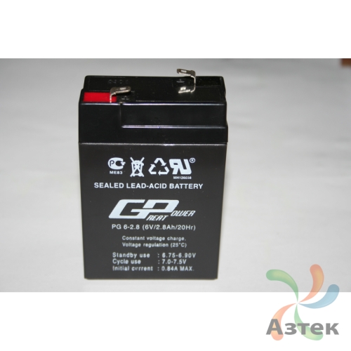 Аккумулятор CA628 Масса-к для МК, RA, TB, 4D