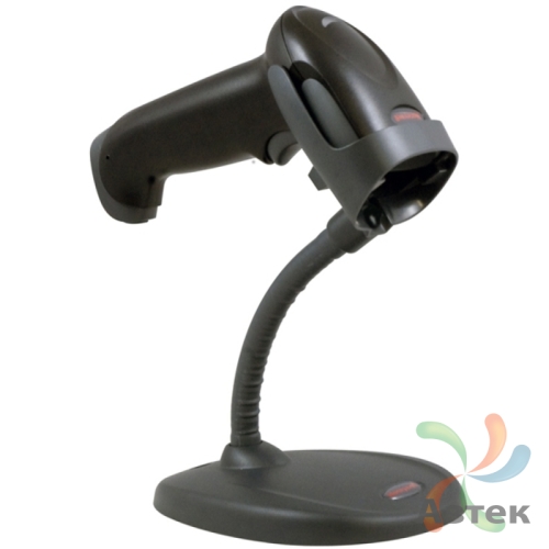 Сканер штрих-кода Honeywell Voyager 1450g 2D  Image, темный ручной, USB кабель, подставка, ЕГАИС