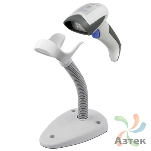 Сканер штрих-кода Datalogic QuickScan I QD2430 2D  Image, светлый ручной, RS-232 кабель, блок питания, подставка, ЕГАИС