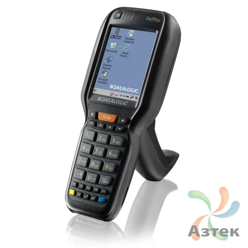 Терминал сбора данных Datalogic Falcon X3+ 1D Лазерный 1 Гб, 29 кл., Windows, Long Range, Bluetooth, WiFi, рукоятка, блок питания