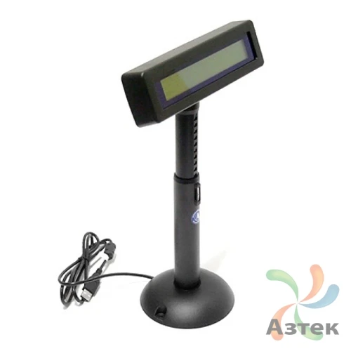 Дисплей покупателя Posiflex PD-320UE-B (распродажа) (уценка) черный, USB, RS-232, с блоком питания