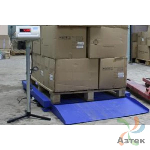 Весы Невские весы ВСП4-Н-600 1500х1500 RS-232 напольные промышленные до 600 кг с индикатором НВТ-9, конструкционная сталь