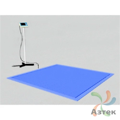 Весы Невские весы ВСП4-В-300 1500х1250 RS-232 врезные промышленные до 300 кг с индикатором НВТ-9, конструкционная сталь