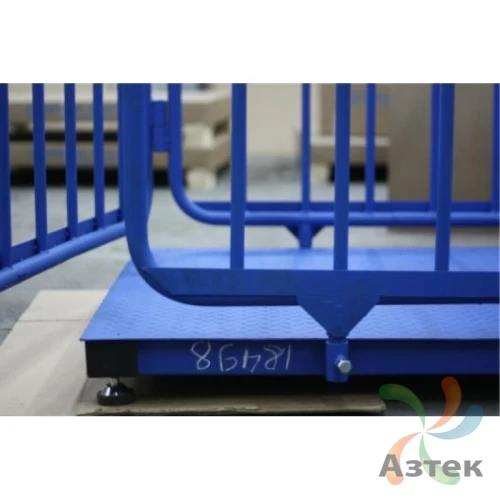 Весы Невские весы ВСП4-1500 ЖСО 2000х1500 RS-232 напольные животноводческие до 1 500 кг с индикатором НВТ-9, конструкционная сталь