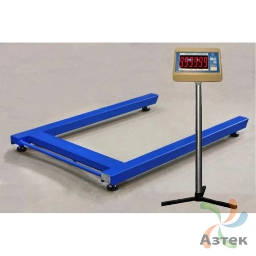 Весы Невские весы ВСП4-2000.2П9 RS-232 передвижные промышленные до 2 000 кг с индикатором НВТ-9, конструкционная сталь
