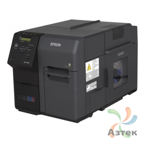 Принтер этикеток Epson TM-C7500G-312 струйный 1200x600, LCD, Ethernet, USB, отрезчик, для глянцевой бумаги, C31CD84312