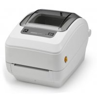 Принтер этикеток Zebra GK420t термотрансферный 203 dpi, USB, RS-232, для здравоохранения, GK4H-102520-000