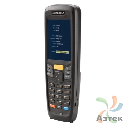 Терминал сбора данных Motorola MC2180 1D Linear Imager темный 256 Мб, 27 кл., Windows, Bluetooth, WiFi, блок питания