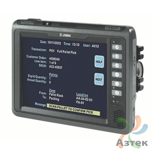 Терминал сбора данных Motorola VC70N0 2 Гб, Windows, Bluetooth, WiFi, 9-60VDC, блок питания