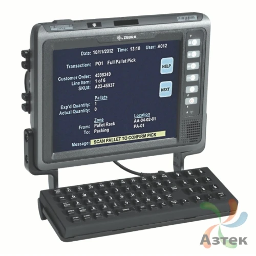 Терминал сбора данных Motorola VC70N0 2 Гб, Windows, Bluetooth, WiFi, 9-60VDC, блок питания