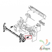 Пружина 21x.625x.018 для Datamax H-class