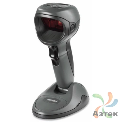 Сканер штрих-кода Motorola DS9808-LR 2D  Image, темный ручной, USB кабель