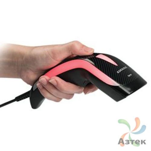 Сканер штрих-кода Datalogic Heron HD3130 1D  Image, темный ручной, USB кабель, подставка