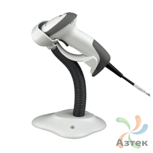 Сканер штрих-кода Mindeo MD2230AT 1D  Лазерный, светлый ручной, USB-HID, USB-COM, подставка