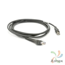 Кабель интерфейсный USB, темный, прямой, 2,9 м для Honeywell Solasis 7820, Genesis 7580