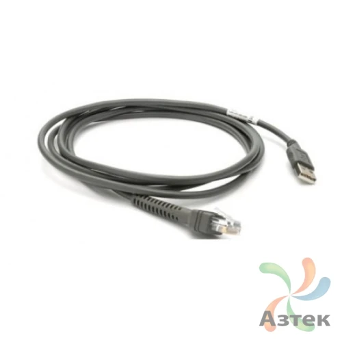 Кабель интерфейсный USB, темный, прямой, 2,9 м для Honeywell Solasis 7820, Genesis 7580