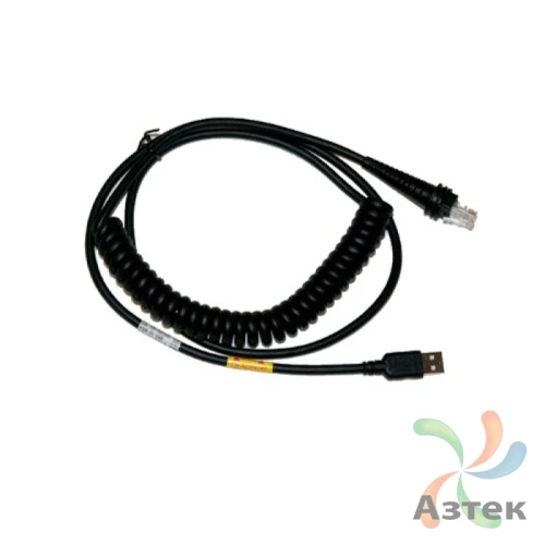 Кабель интерфейсный USB, темный, витой, 3 м для Honeywell Xenon 1900, Voyager 1200, 1250