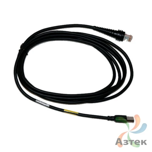 Кабель интерфейсный USB, темный, прямой, 3 м для Honeywell Xenon 1900, Voyager 1200, 1250