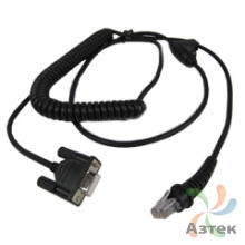 Кабель интерфейсный (распродажа) RS-232 Female, темный, витой, 2,9 м для Honeywell VoyagerGS 9590
