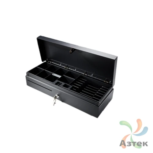 Денежный ящик Cashlux CD4202 темный, крышка для инкассации Epson-совместимый