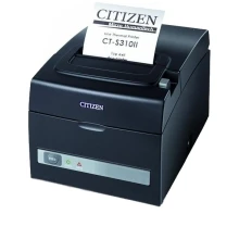 Чековый принтер Citizen CT-S310II Черный, RS-232, USB, настенное крепление