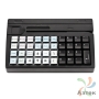 Pos-клавиатура Posiflex KB-4000U-B черная с ридером магнитных карт на