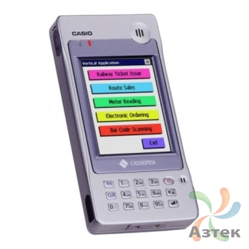 Терминал сбора данных Casio IT-500M30B 1D Лазерный 32 Мб, 16 кл., Bluetooth, IrDA, блок питания