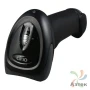 Сканер штрих-кода Cino F680BT 1D  Image, темный беспроводной, Bluetooth, RS-232 кабель, блок питания, базовая станция