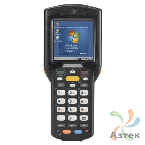 Терминал сбора данных Motorola MC3200S 1D/2D CMOS-имиджер 2 Гб, 28 кл., Windows, Bluetooth, WiFi, аккумулятор увелич. емкости, блок питания