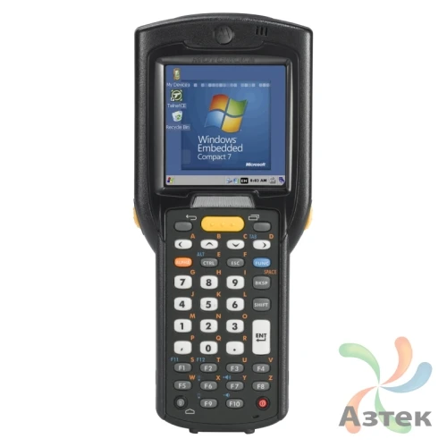 Терминал сбора данных Motorola MC3200S 1D/2D CMOS-имиджер 2 Гб, 38 кл., Windows, Bluetooth, WiFi, аккумулятор увелич. емкости, блок питания