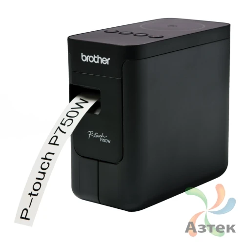 Принтер этикеток Brother PT-P750W термо 180, WiFi, USB, отрезчик, PTP750WR1