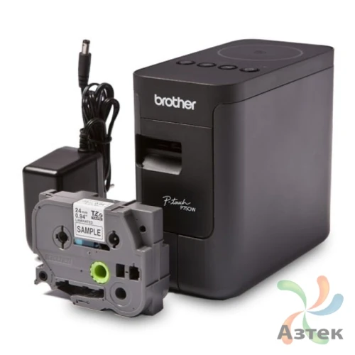 Принтер этикеток Brother PT-P750W термо 180, WiFi, USB, отрезчик, PTP750WR1