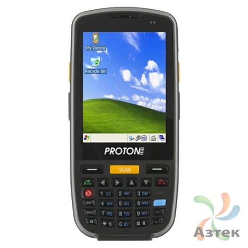 Терминал сбора данных Proton PMC-1200 1D/2D CMOS-имиджер 256 Мб, Windows, Bluetooth, WiFi, GPRS, GPS, БП, кабель USB, подставка, блок питания