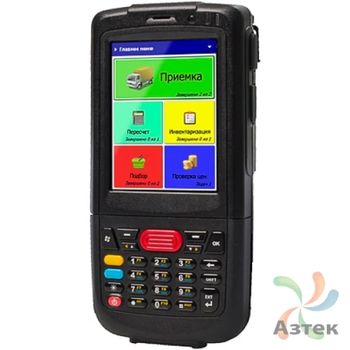 Терминал сбора данных Proton PMC-2160 1D Лазерный 128 Мб, Windows, Bluetooth, WiFi, БП, подставкаUSB/RS-232, блок питания