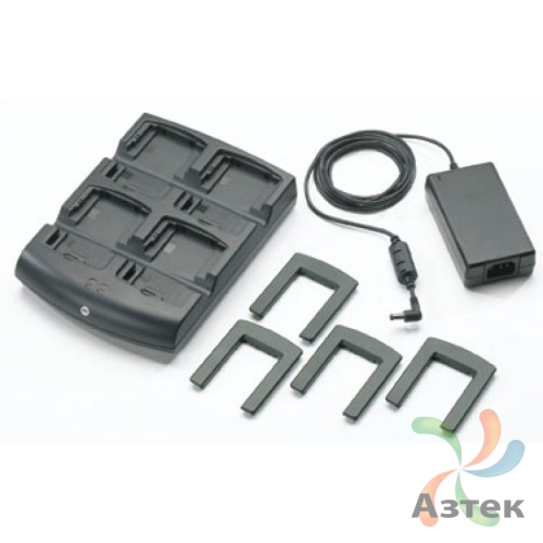 Зарядное устройство на 4 АКБ Motorola для MC7x, MC30xx