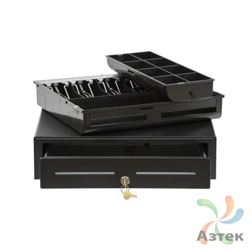 Денежный ящик Атол EC-410-B темный